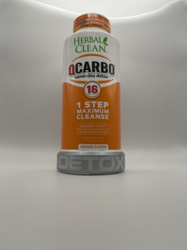 Herbal Clean QCarbo Same Day Detox Drink